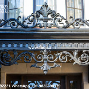 Modern House Elevation Iron Decorative Roof Concepts No-0241