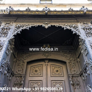 Decorative House Front Iron Feature Concepts No-0248