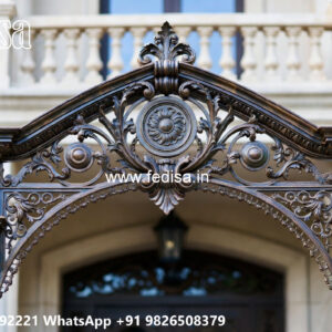 House Elevation Iron Design with Beautiful Exterior Finish No-0250