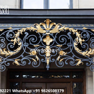 Elegant Iron House Elevation Wall Concepts No-0258