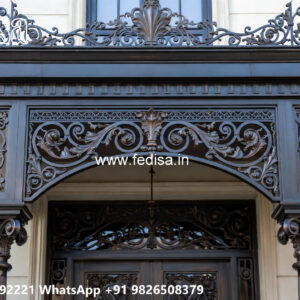 Stylish Decorative Iron Design for House Elevation No-0268