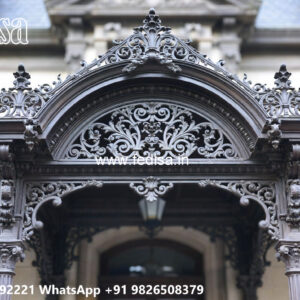 Decorative Modern Iron Grill for House Front No-0270