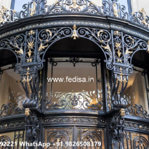 Elegant House Exterior Iron Panel Ideas No-0271