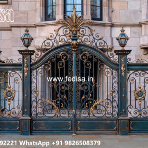 House Elevation Iron Design with Premium Front Beauty No-0281