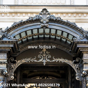 Decorative Iron Exterior Patterns for House Front No-0286