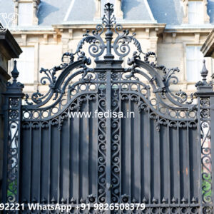 House Elevation Iron Design with Attractive Structural Finish No-0288