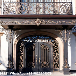Premium Iron Exterior Design for Modern Villas No-0294