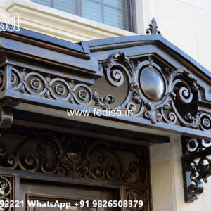 Elegant House Elevation Iron Decorative Grill Inspirations No-0303