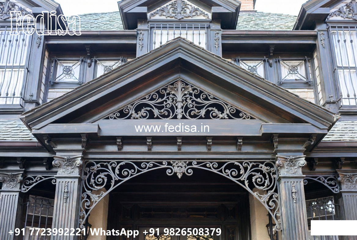 House Elevation Iron Design with Premium Structural Appeal No-0313