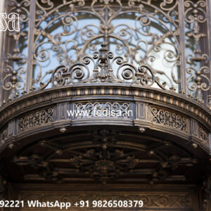 Attractive Decorative Iron House Elevation Concepts No-0323