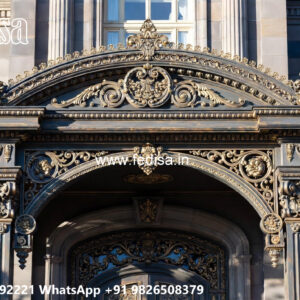 Stylish House Front Iron Mesh Concepts No-0326