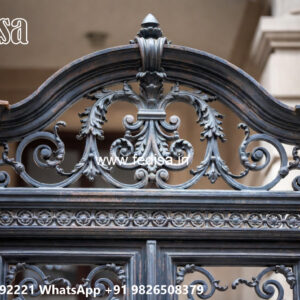 Modern House Front Iron Wall Concepts No-0352