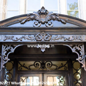 Modern House Elevation Iron Decorative Framework No-0360