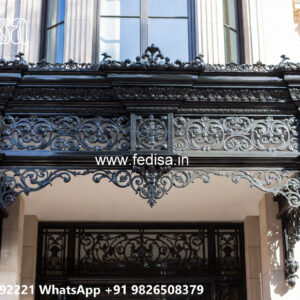 House Elevation Iron Design with Elegant Exterior Patterns No-0361