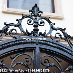 Contemporary Iron Decorative House Exterior No-0378