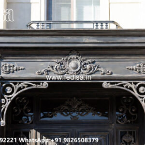Decorative House Front Iron Geometric Patterns No-0386
