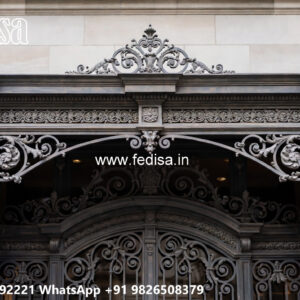 Modern House Exterior Iron Artistic Ideas No-0389