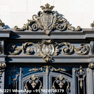 Decorative House Iron Elevation Wall Concepts No-0393