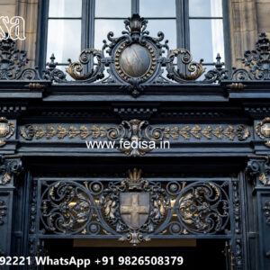 House Elevation Iron Design with Stylish Architectural Beauty No-0400