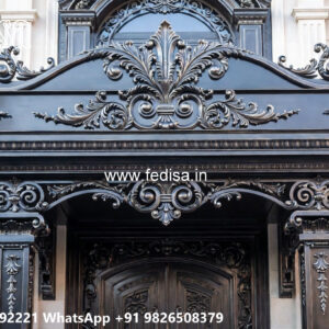 Modern House Front Iron Mesh Concepts No-0404