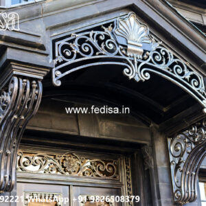 Stylish Exterior Iron House Front Inspirations No-0413