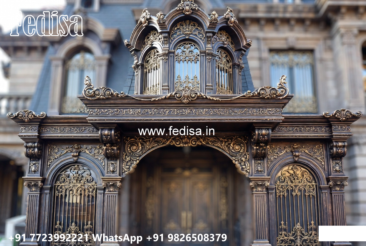 Premium Iron Exterior Decorative Concepts for Homes No-0416