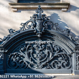 House Elevation Iron Design with Attractive Front Structure No-0417