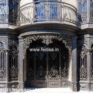 Decorative Exterior Iron Balcony House Concepts No-0419