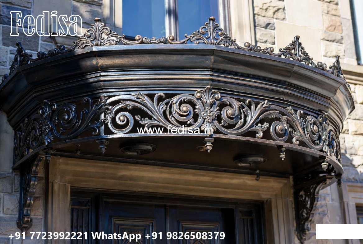 Premium House Elevation Iron Outdoor Concepts No-0440