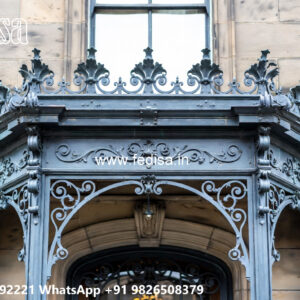 Decorative Iron House Front Structural Beauty No-0458
