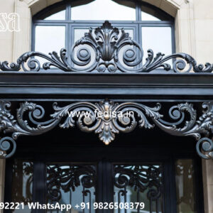 House Elevation Iron Design with Premium Contemporary Style No-0459
