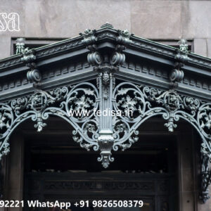 Luxury House Exterior Iron Artistic Concepts No-0470