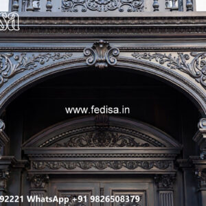 Decorative Iron Wall House Exterior Inspirations No-0484