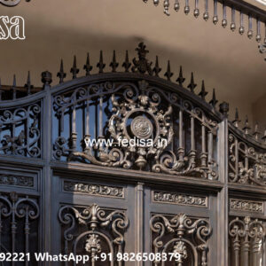Modern Exterior Iron House Front Beauty No-0490