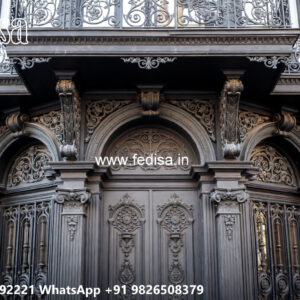 Contemporary Luxury House Front Iron Concepts No-0493