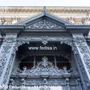 Luxury Villa Elevation Iron Design for Elegant Homes No-0502