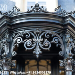 Decorative Villa Elevation Iron Design Styles No-0506