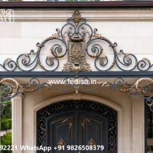 Beautiful Villa Elevation Iron Design Concepts No. 0510