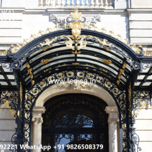 Premium Iron Villa Elevation Design Concepts No-0518