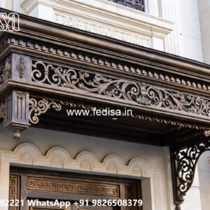 Luxury Villa Elevation Iron Decorative Beauty No-0551