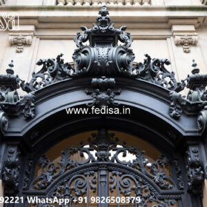 Attractive Villa Exterior Iron Decorative Ideas No-0560