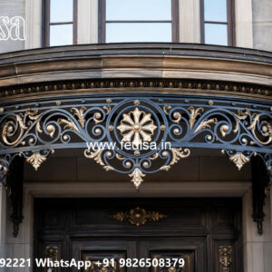 Stylish Iron Decorative Villa Front Design No-0561