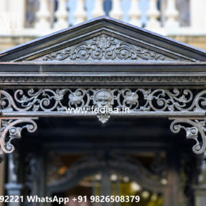 Luxury Villa Elevation Iron Exterior Beauty No-0567