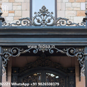 Luxury Villa Elevation Iron Roofing Inspirations No-0582