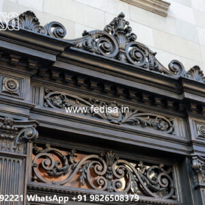 Villa Elevation Iron Design with Modern Decorative Appeal No-0600