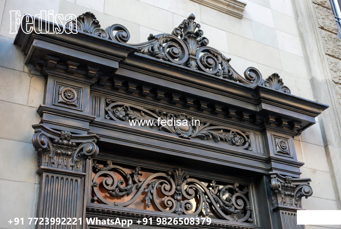 Villa Elevation Iron Design with Modern Decorative Appeal No-0600