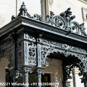 Elegant Modern Villa Exterior Iron Ideas No-0616