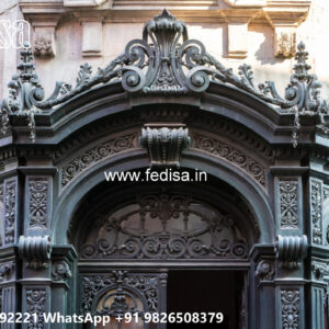Stylish Villa Front Iron Cladding Inspirations No-0626