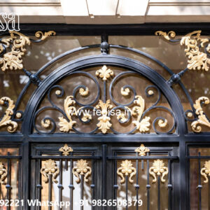 Modern Iron Exterior Wall for Villas No-0632