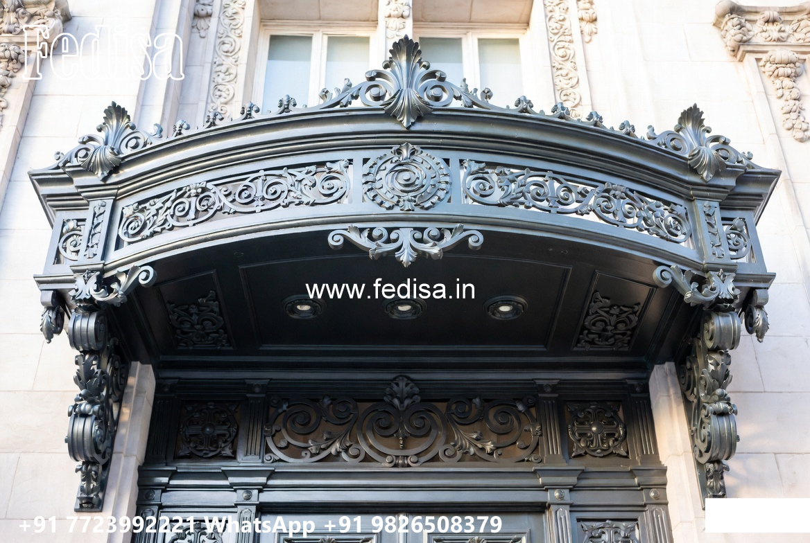 Luxury Villa Elevation Iron Outdoor Concepts No-0633